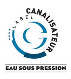 LABEL CANALISATEUR EAU SOUS PRESSION